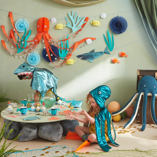 Riesen girlande Under the Sea by Meri Meri - Der Backmichgluecklich Online Shop
