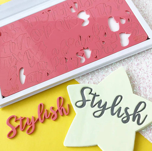 Stylish cookie set by AmyCakes Sweet Stamp - Der Backmichgluecklich Online Shop