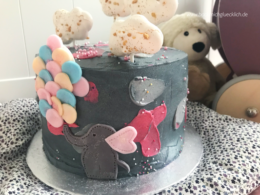 Baby Shower Torte - Elephant