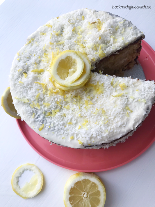 Kokos - Lemon Curd Cake 🥥🍋