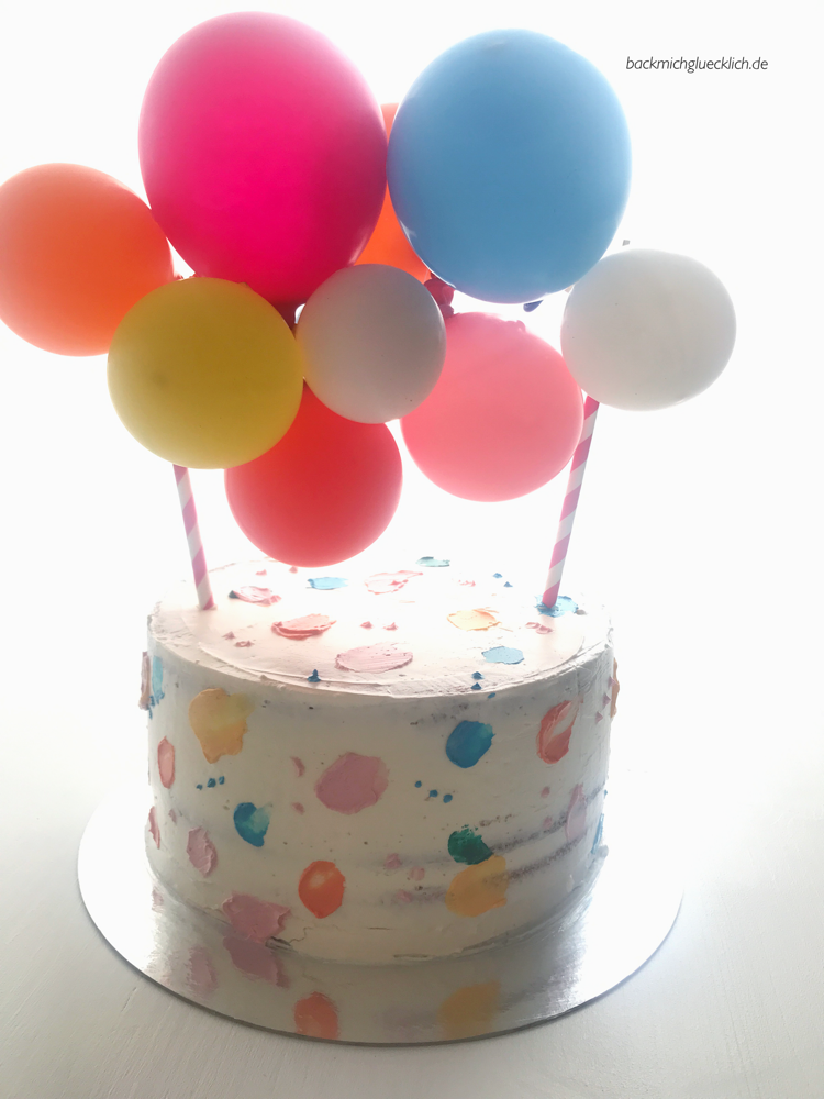 Lea‘s und Lucas‘ Ballon Torte