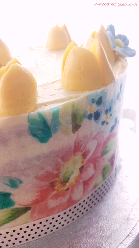 Waferpaper Lemon Cake - Für die, die es Zitronig und süß lieben