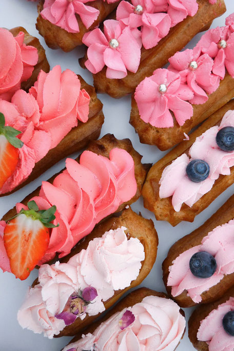 Eclairs mit Topping – Der Backmichgluecklich Online Shop