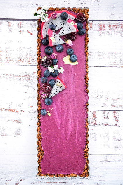 Blaubeer Nobake Cake