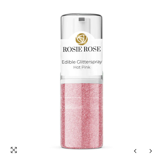 Glitter Spray Hot Pink 5g Rosie Rose - Der Backmichgluecklich Online Shop