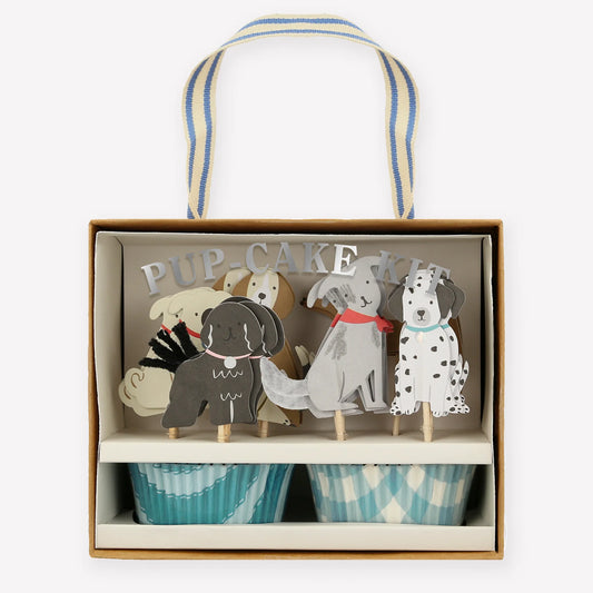 Cupcake Set Puppy Meri Meri - Der Backmichgluecklich Online Shop