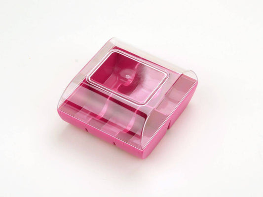 Macaron Schachtel klein 6er Box Pink Silikomart - Der Backmichgluecklich Online Shop