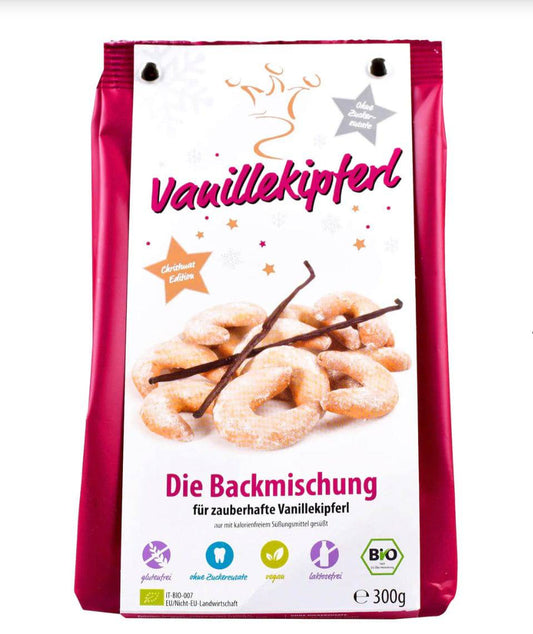 Vanillekipferl Bio Backmischung Principessa - Der Backmichgluecklich Online Shop