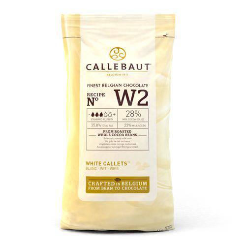 Callebaut callets Weiße Schokolade 1Kg - Der Backmichgluecklich Online Shop