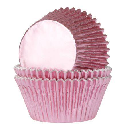 Cupcake Förmchen glänzend rosa by House of Marie - Der Backmichgluecklich Online Shop