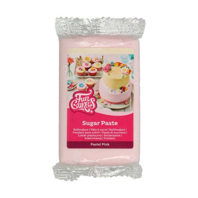 Fondant Pastell Pink FunCakes 250g - Der Backmichgluecklich Online Shop