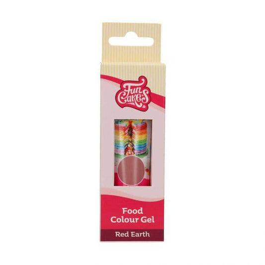 Lebensmittelfarbe Gel Red Earth FunCakes - Der Backmichgluecklich Online Shop