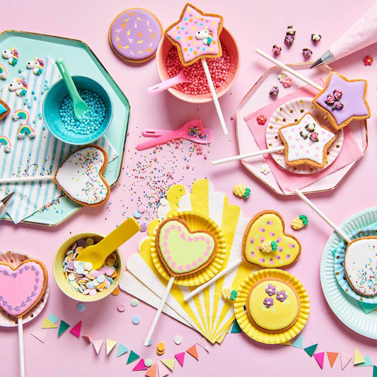 Lollipop Stiele weiß 15cm by Funcakes - Der Backmichgluecklich Online Shop