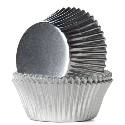 Silver Foild Cupcake Muffin Förmchen - Der Backmichgluecklich Online Shop