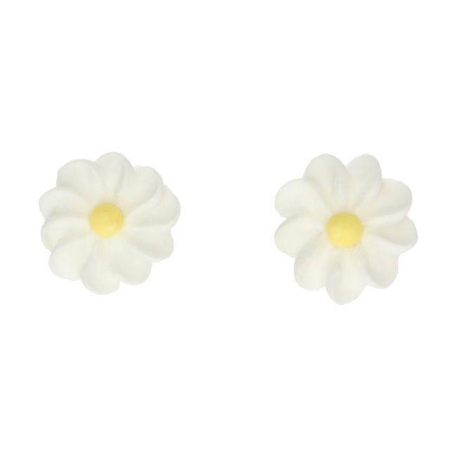 Zuckerdekoration weiße Gänseblümchen FunCakes - Der Backmichgluecklich Online Shop