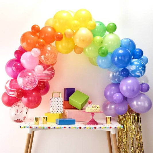 Ballon Girlande  - Rainbow - Der Backmichgluecklich Online Shop