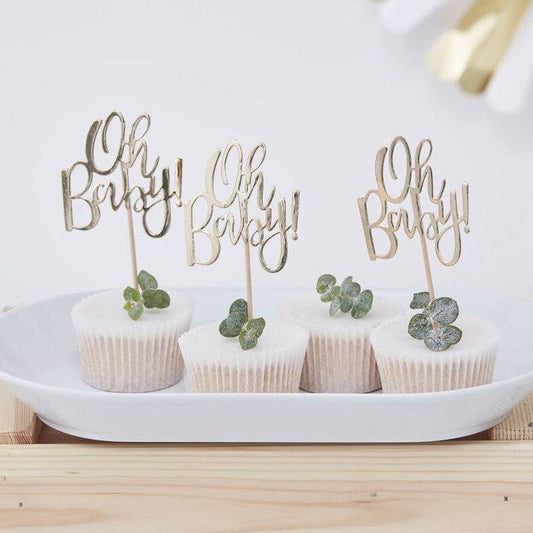 Cupcake Piecker Oh Baby Ginger Ray - Der Backmichgluecklich Online Shop