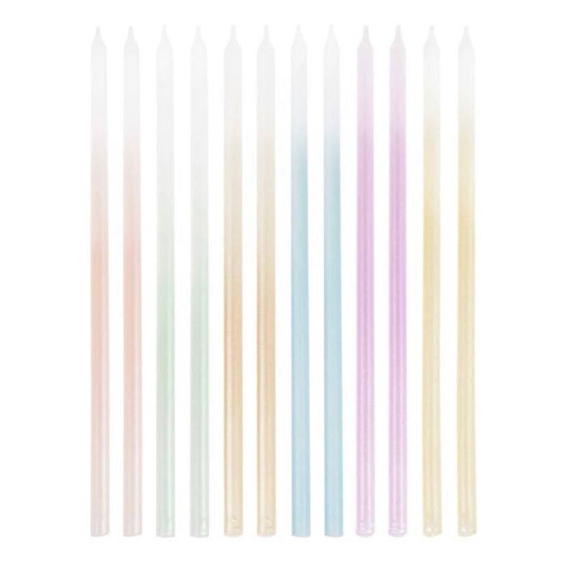 Kerzen Tall Ombre by Ginger Ray - Der Backmichgluecklich Online Shop