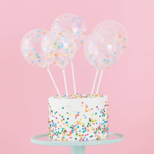 Mini Caketopper Konfetti Ballon GingerRay - Der Backmichgluecklich Online Shop