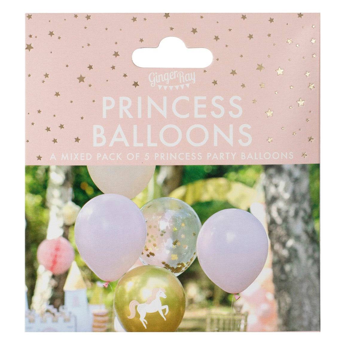 Princess Ballons Bundle GingerRay - Der Backmichgluecklich Online Shop