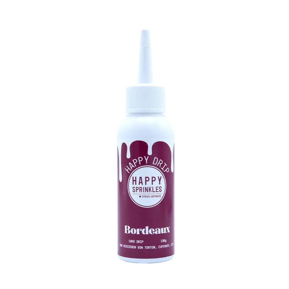 Happy Drip Bordeux - Happy Sprinkles - Der Backmichgluecklich Online Shop