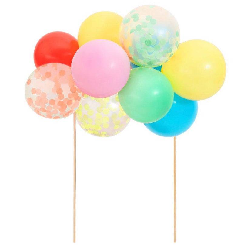 Caketopper Ballon Multi Colour by Meri Meri - Der Backmichgluecklich Online Shop