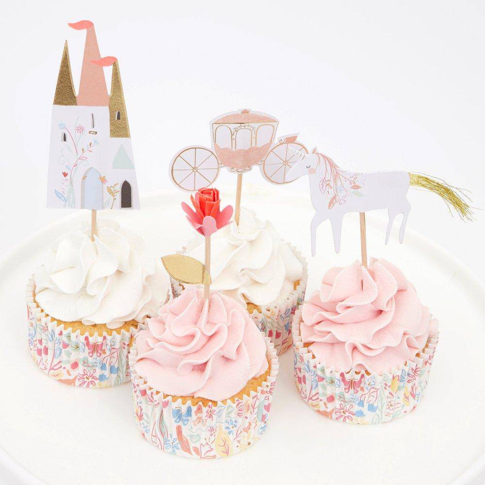 Cupcake Set Princess/ Prinzessin Meri Meri - Der Backmichgluecklich Online Shop