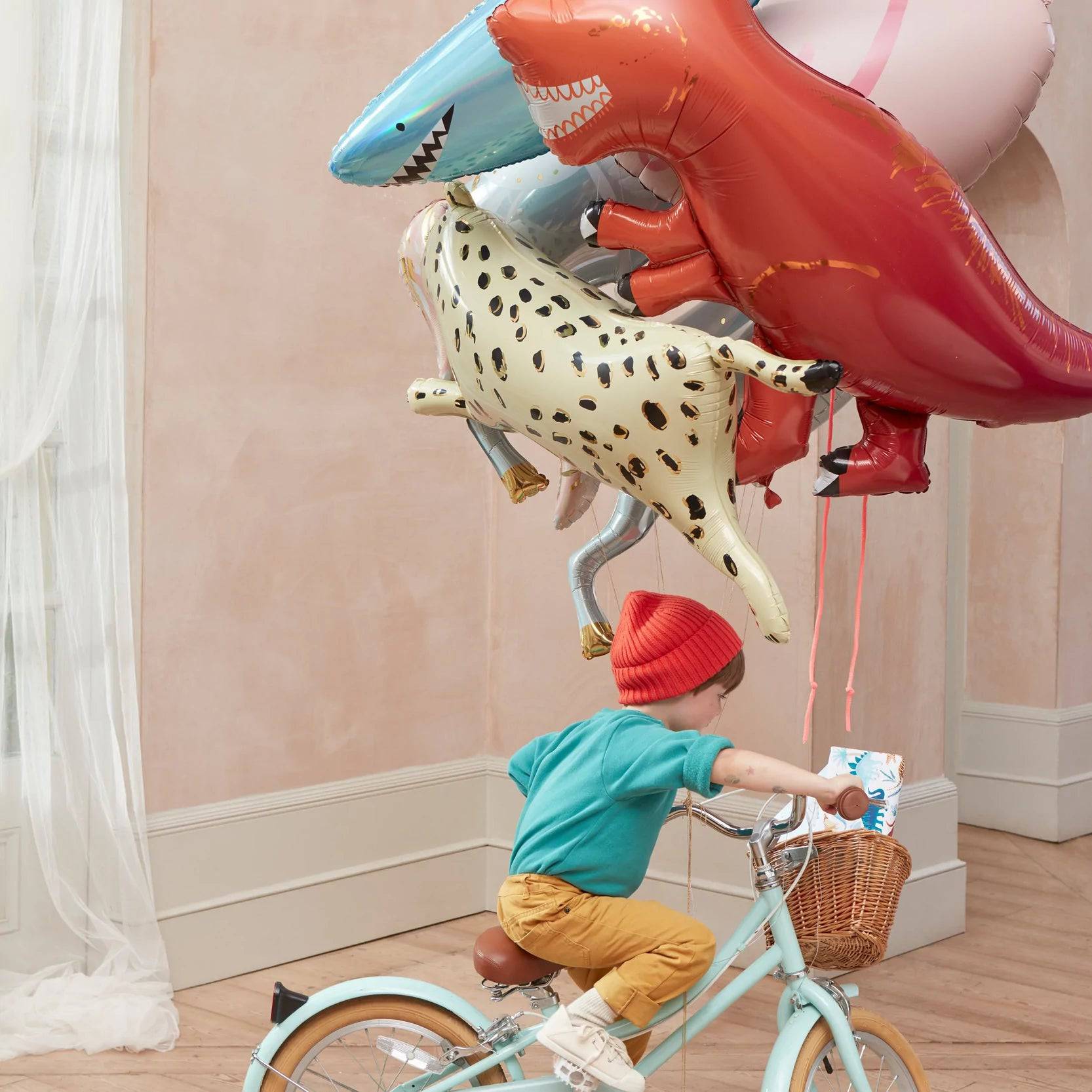Leopard Folien Balloon Meri Meri - Der Backmichgluecklich Online Shop