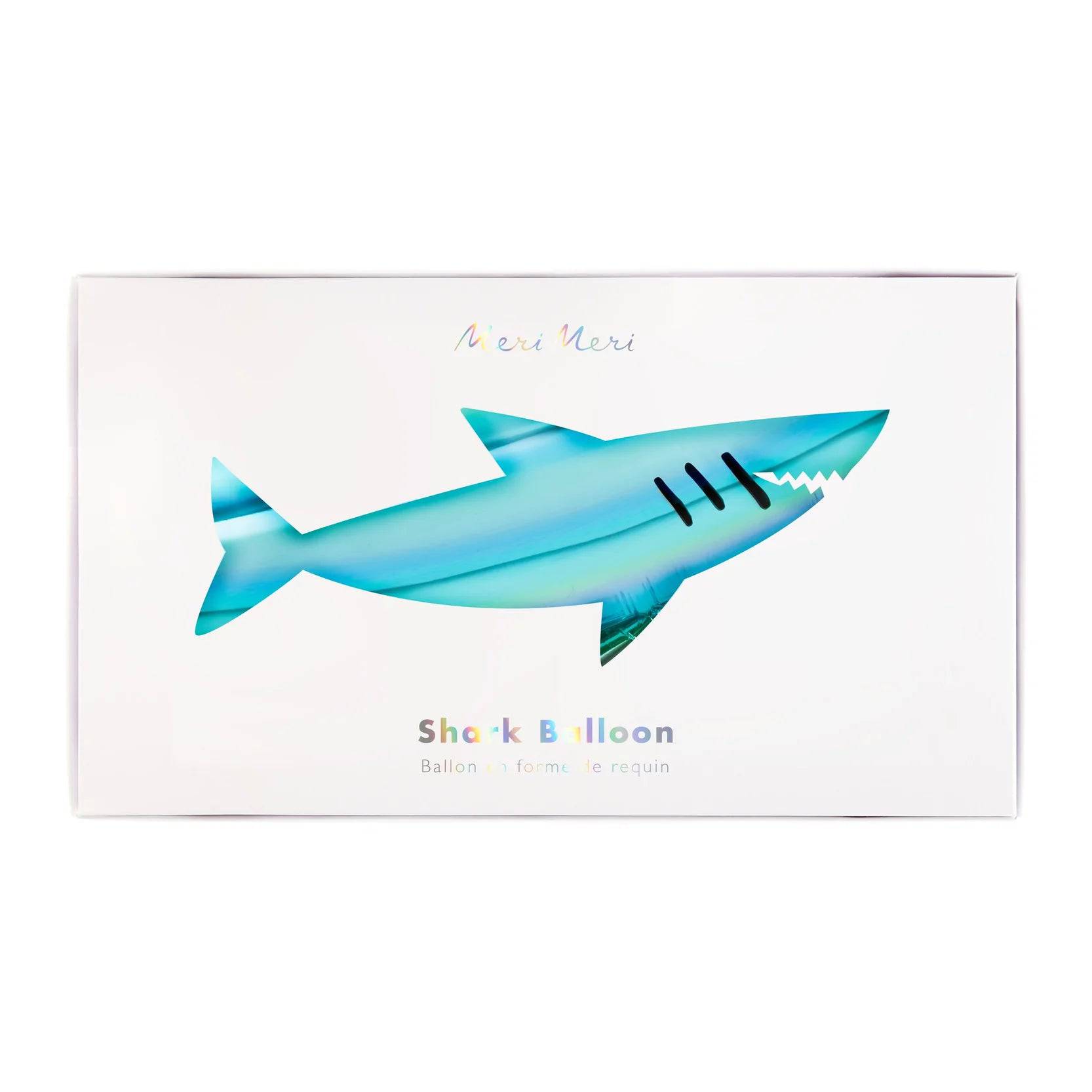 Shark balloon Unter Wasser Meri Meri - Der Backmichgluecklich Online Shop