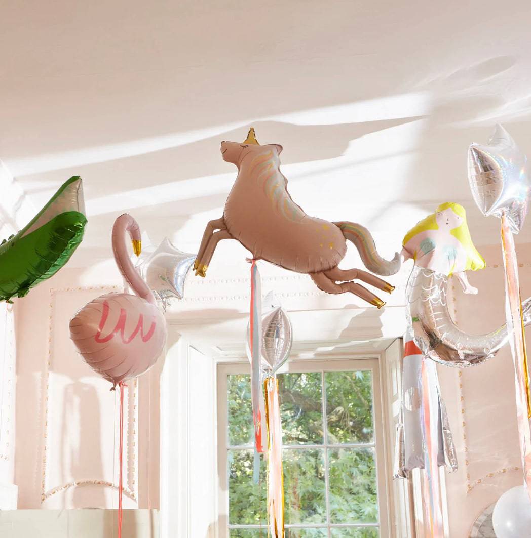 Unicorn Folien Balloon Meri Meri - Der Backmichgluecklich Online Shop
