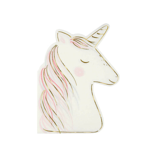 Unicorn Servietten Meri Meri - Der Backmichgluecklich Online Shop