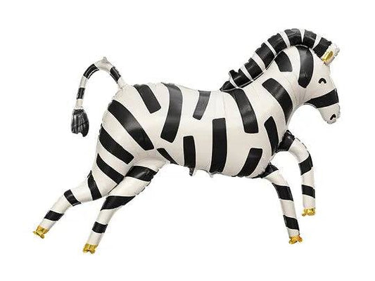 Folienballon Zebra Safari - Der Backmichgluecklich Online Shop