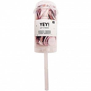 Konfetti pink Pastell Mix Popper - Der Backmichgluecklich Online Shop