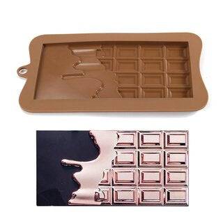 Schokoladentafel Mould Thin drip - Der Backmichgluecklich Online Shop