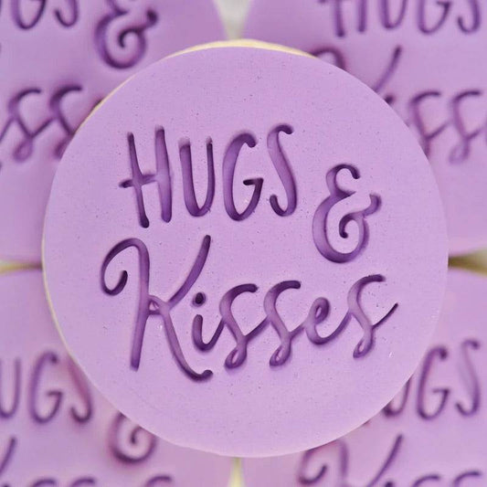 Hugs and kisses Embosser Sweet Stamp - Der Backmichgluecklich Online Shop