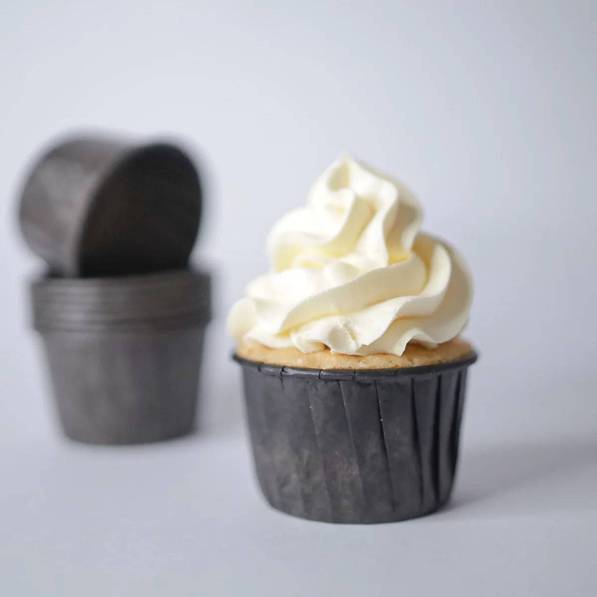 Muffin Becher cups Black sweet stamp - Der Backmichgluecklich Online Shop