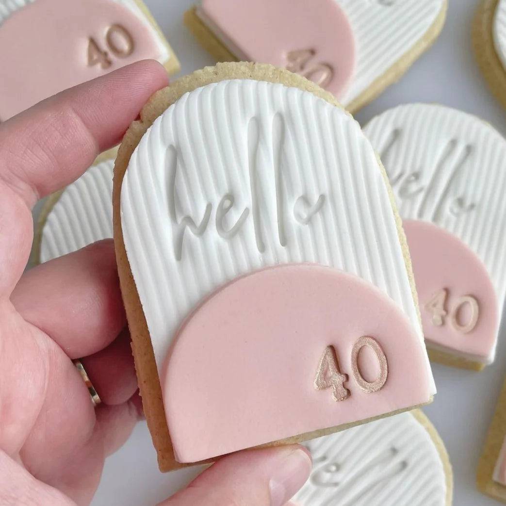 trendy cookie set by AmyCakes Sweet Stamp - Der Backmichgluecklich Online Shop