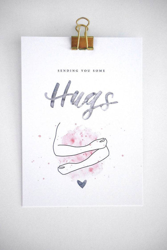 Big Hugs Karte by Tanja Wüst design - Der Backmichgluecklich Online Shop