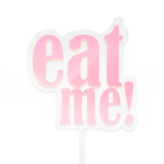 Caketopper EAT ME by Zoi&Co. - Der Backmichgluecklich Online Shop