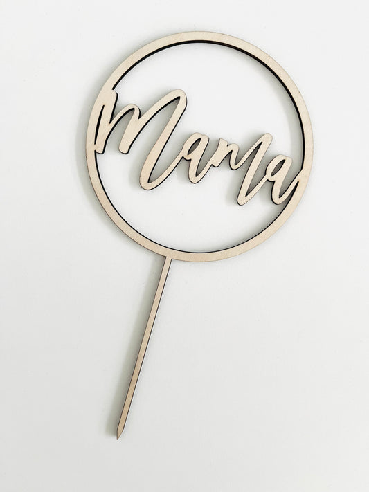 Caketopper  Mama by Hallo Anna alles mit liebe